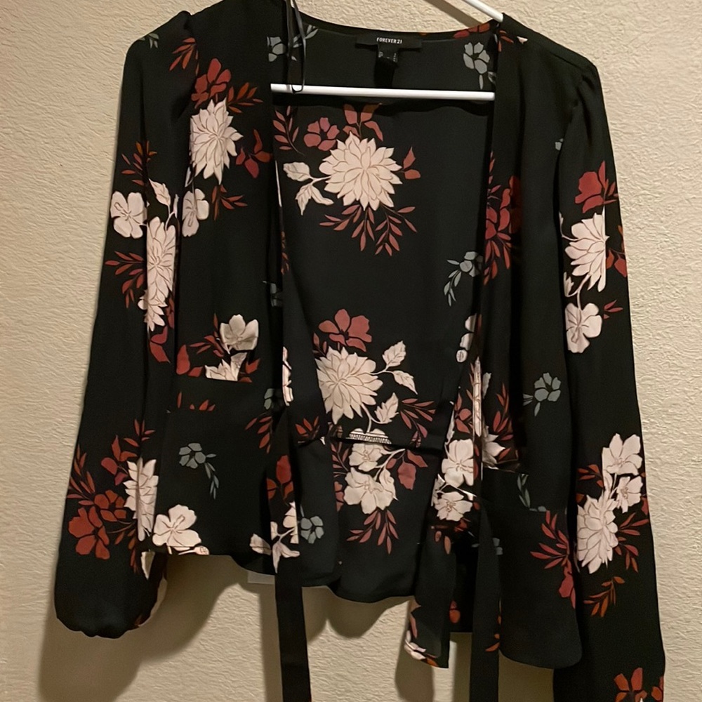 Wrap blouse